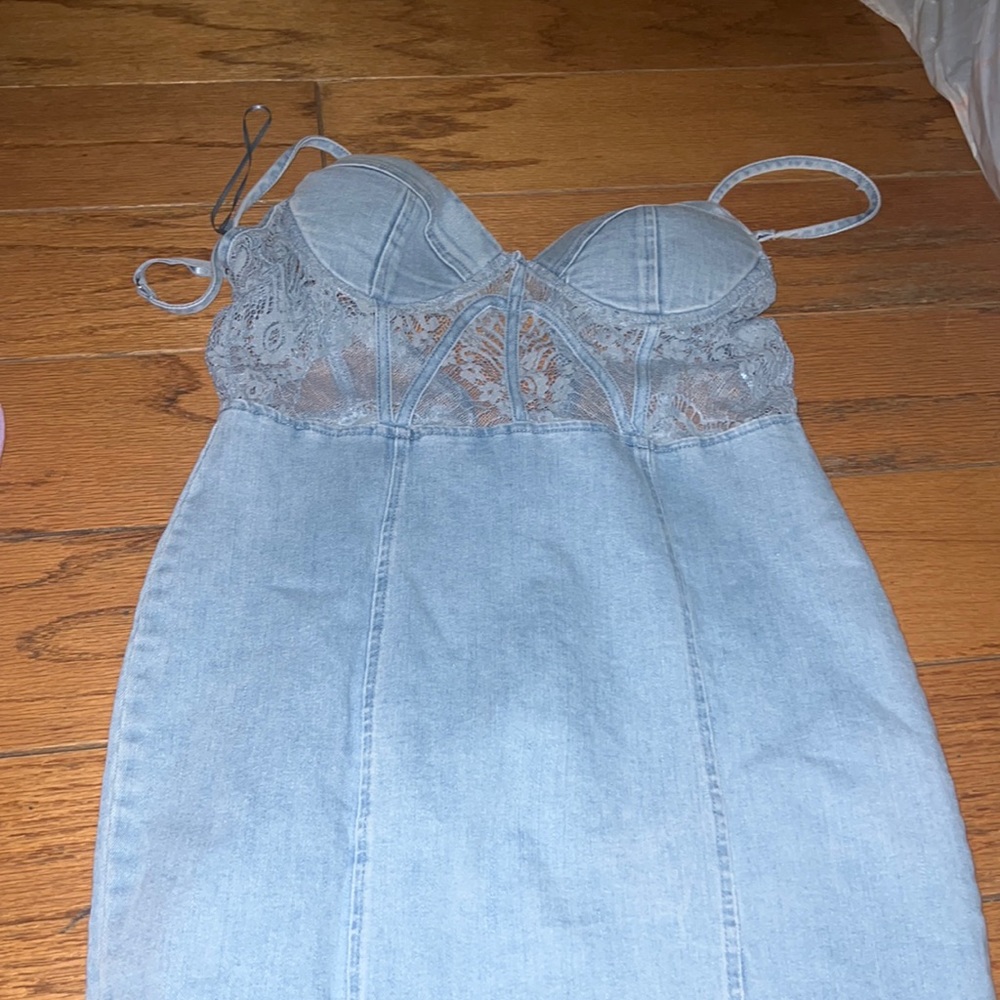 Cute denim dress